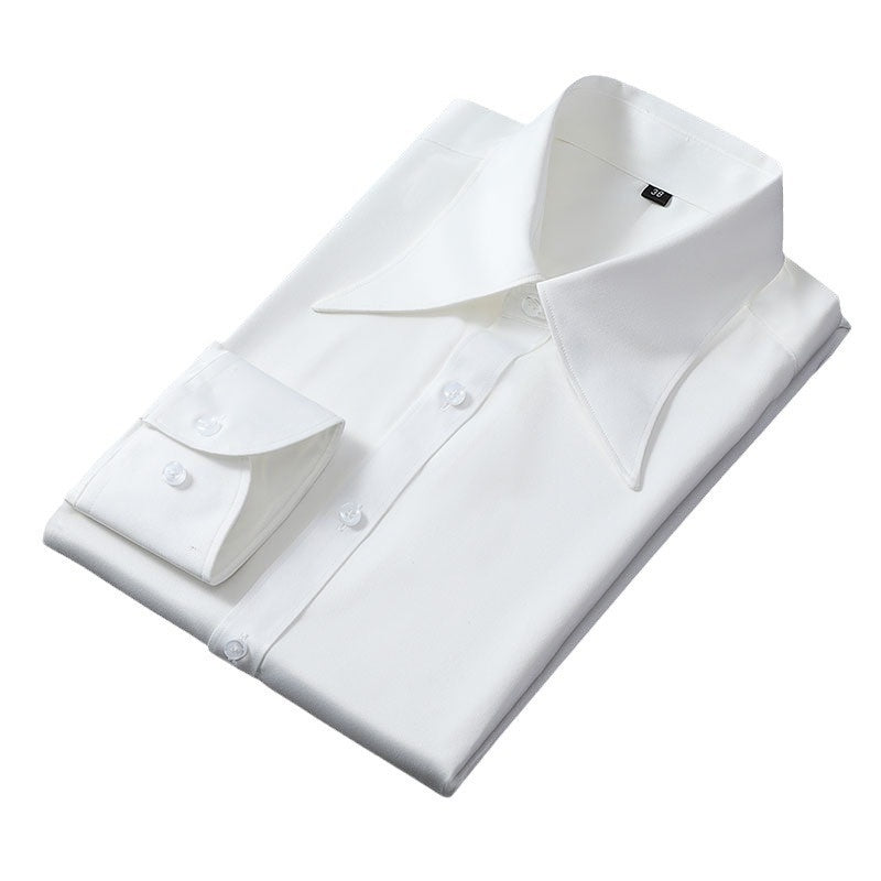 Men's Solid Color Business Shirt